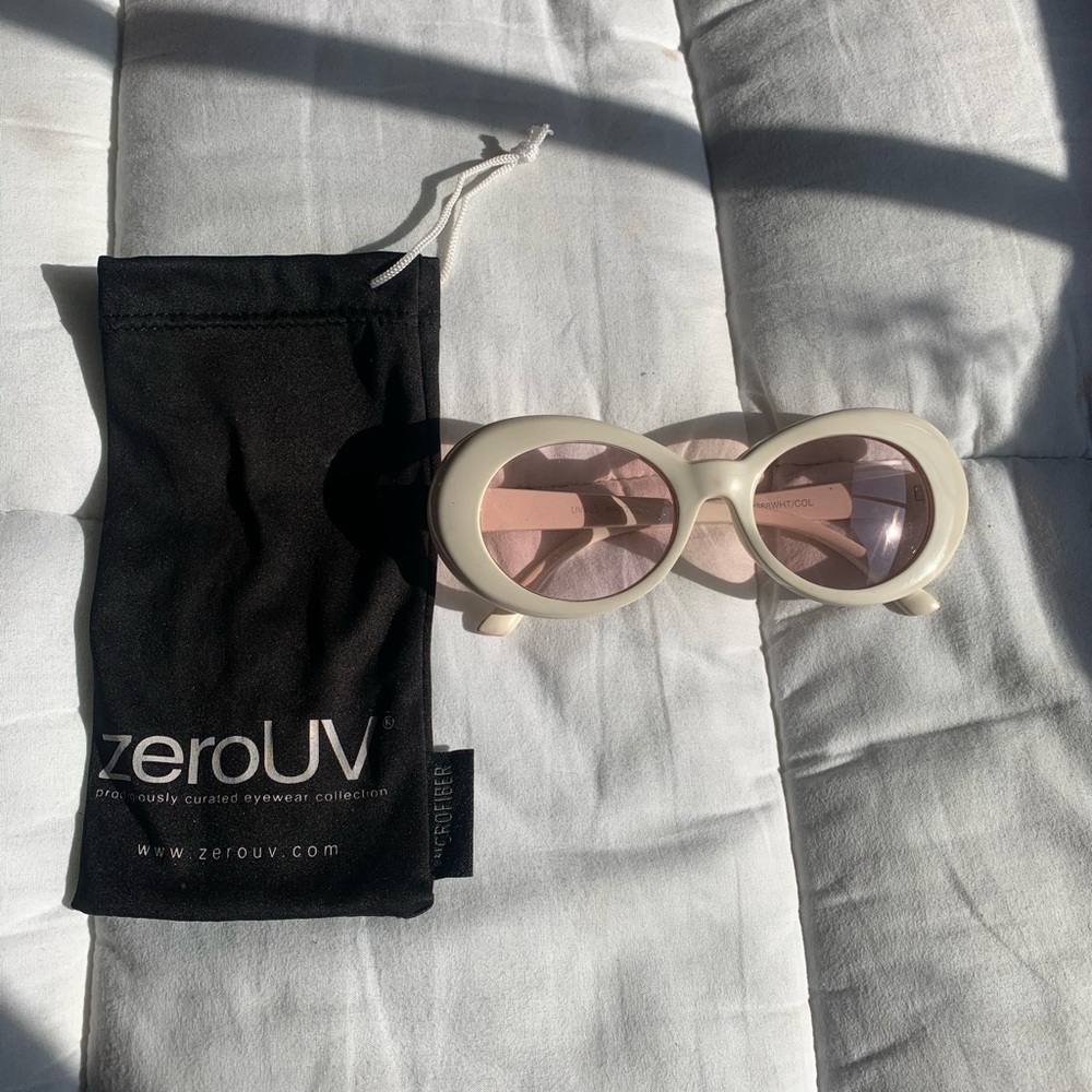 White sunglasses